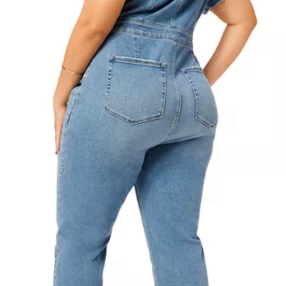 NWOT….. Good American Fit For Success Jumpsuit size XL - Picture 3 of 6